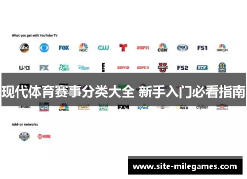 现代体育赛事分类大全 新手入门必看指南